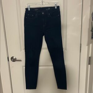 J. Crew Women's Dark Blue Skinny “Toothpick” Jeans